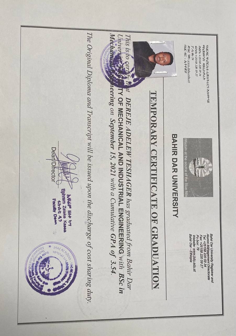 Bachelor Degree