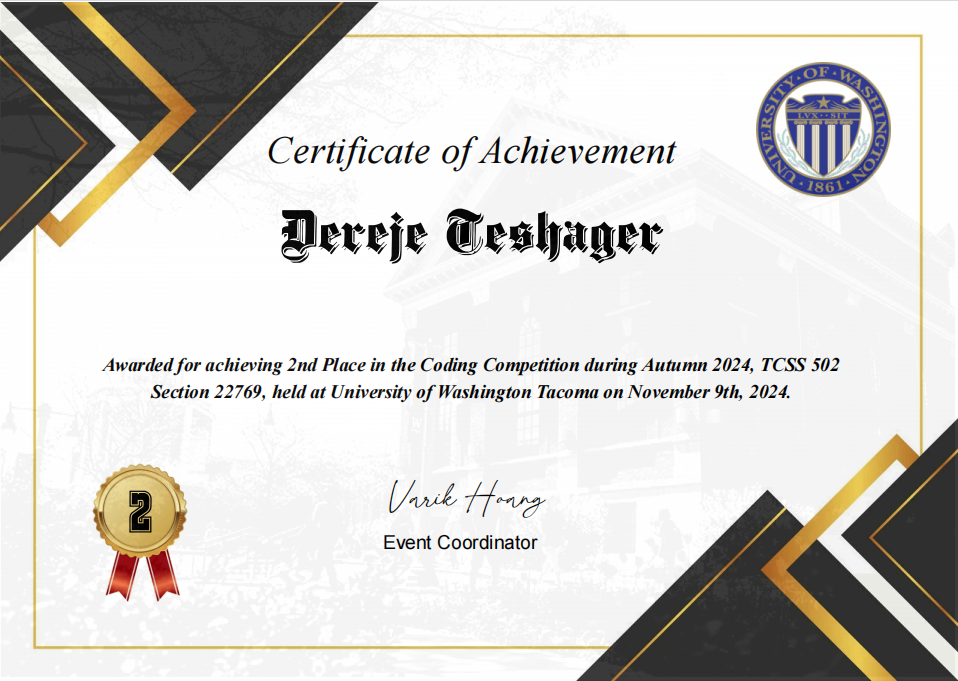 Coding Cert